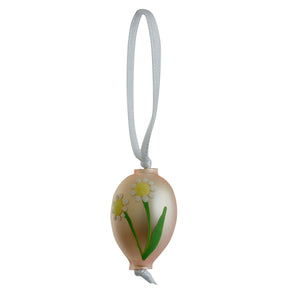 Czech Glass Egg Ornament