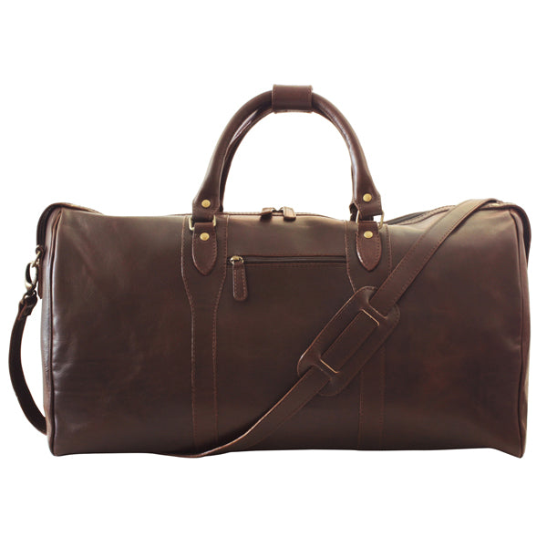Italian Leather Duffel Bag