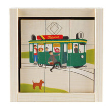 Load image into Gallery viewer, Swiss Wood Transportation Puzzle
