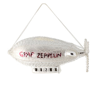 German Glass Graf Zeppelin Ornament