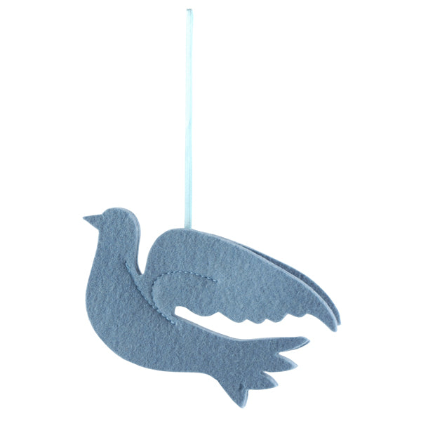 German Felt Ornament – Dove