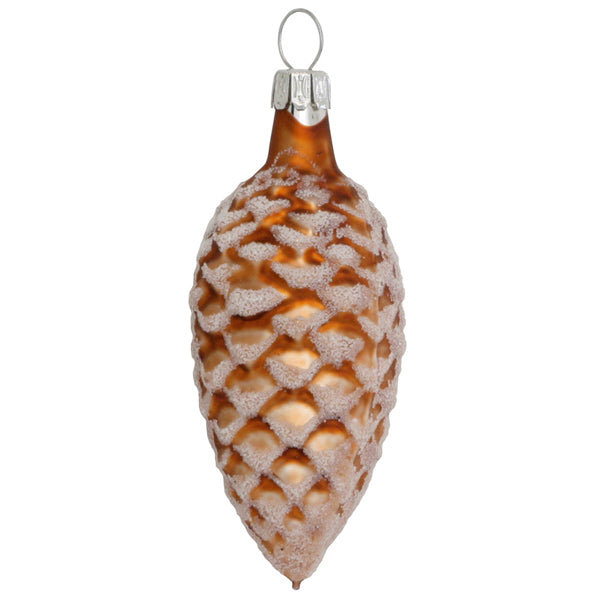 German Glass Pinecone Ornament