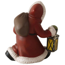 Load image into Gallery viewer, German Santa Claus with Lantern Figurine
