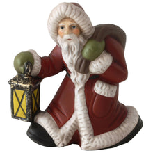 Load image into Gallery viewer, German Santa Claus with Lantern Figurine
