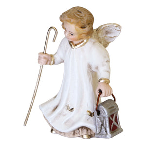German Angel Figurine Carrying a Lantern