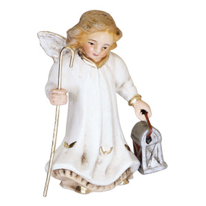 German Angel Figurine Carrying a Lantern