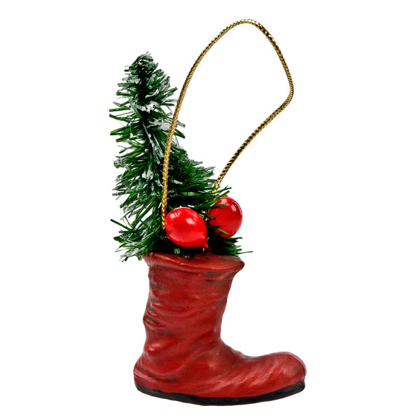 German Santa Boot Ornament