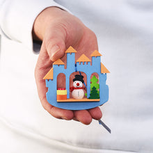 Load image into Gallery viewer, German Snowman at City Gates Ornament
