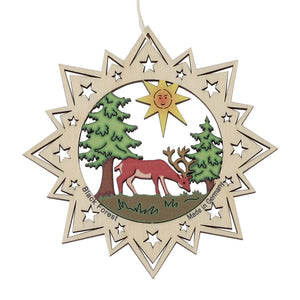 German Deer Ornament