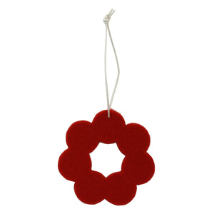 Finnish Felt Ornament Sets – Red Wreaths