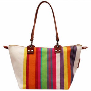 French Canvas Satchel
