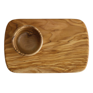 French Olive Wood Snack Sets
