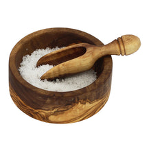 Load image into Gallery viewer, French Olive Wood Salt Cellar
