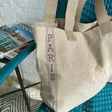 Load image into Gallery viewer, French Paris Tote Bag
