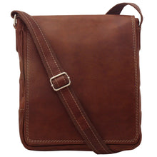 Load image into Gallery viewer, Italian Leather Messenger Bag

