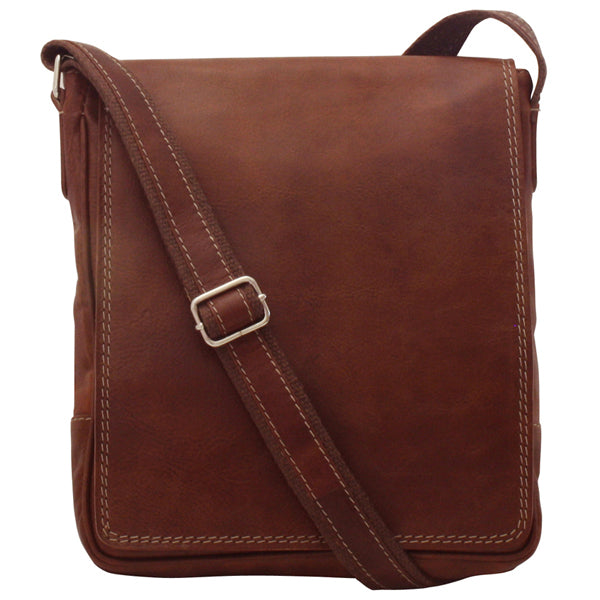 Italian Leather Messenger Bag