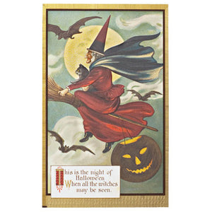 Reproduction  Holiday Postcards - Halloween