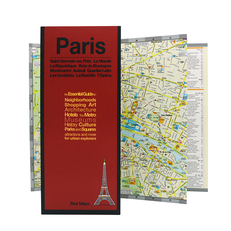 European City Map - Paris
