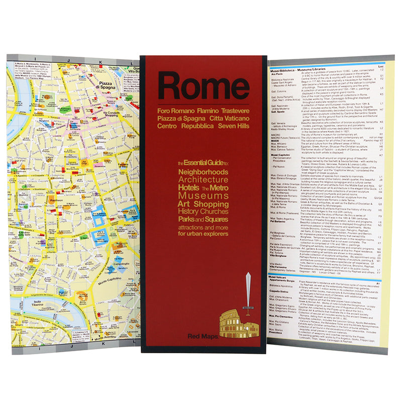 European City Map - Rome